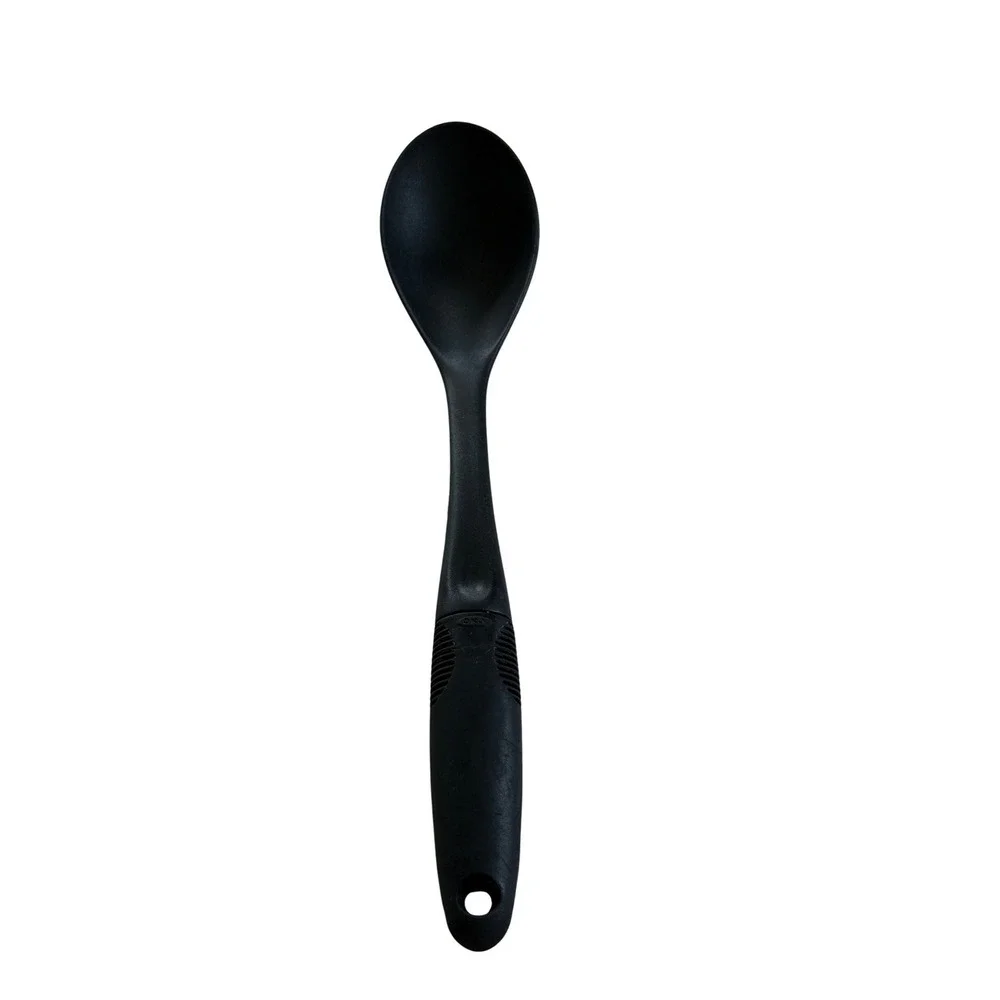 OXO Good Grips Black Nylon Solid Spoon Non-Stick Safe Cooking Serving Utensil